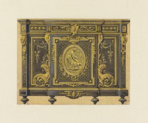 Diseño de un Gabinete en el Estilo Luis XVI